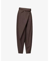 RÓHE Frames - Sarong Knot Wool Trousers - Lyst