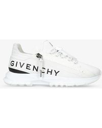 Givenchy - Spectre Zipped Leather Low-top Trainers - Lyst