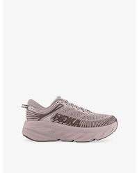 Deckers Hoka - Bondi 7 Woven Trainers - Lyst