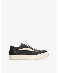 Rick Owens - Bubble Vintage Low Leather Trainers - Lyst