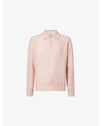 Jonathan Simkhai - Davis Collar Cashmere-Blend Jumper - Lyst