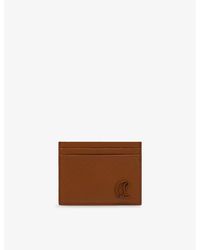 Christian Louboutin - Mooncrest Grained Leather Card Holder - Lyst