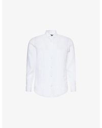 Frescobol Carioca - Antonio Regular-Fit Linen Shirt - Lyst