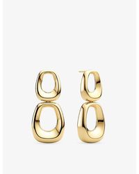 Sif Jakobs - Borsa Due 18Ct-Plated Sterling Drop Earrings - Lyst