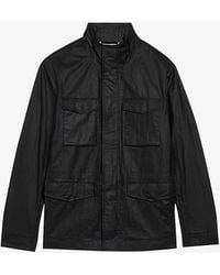 Ted Baker - Manvers Technical Shell Field Jacket - Lyst
