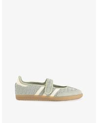 adidas - Samba Jane Raffia Trainers - Lyst