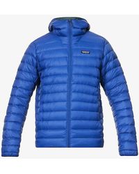 Patagonia - Funnel-neck Padded Recycled Nylon-down Jacket - Lyst