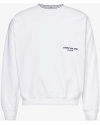 Stone Island - Marina Branded-print Cotton-jersey T-shirt Xx - Lyst