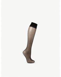 FALKE - Shelina 12 Denier Knee-High Pop Socks - Lyst