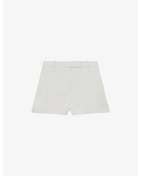 Reiss - Alyx Tailored Linen-Blend Shorts - Lyst