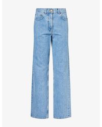 Thom Browne - Classic 5-Pocket Straight-Leg Denim Jeans - Lyst