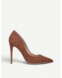 Steve Madden Daisie Suede Courts - Brown