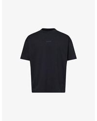 Fear Of God - Embossed-Branding Relaxed-Fit Cotton-Jersey T-Shirt - Lyst