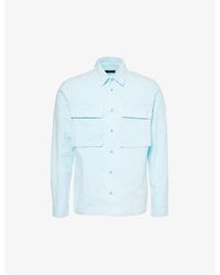 Belstaff - Mineral Caster Regular-fit Stretch-cotton Shirt - Lyst