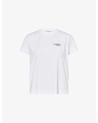 Givenchy - Logo-Print Cotton T-Shirt - Lyst