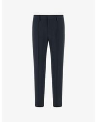 BOGGI - Straight-Leg Stretch Cotton-Blend Trousers - Lyst