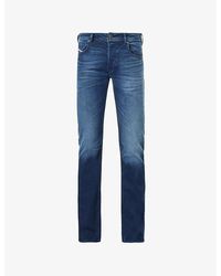 DIESEL - 2007 Zatiny Flared Straight-Leg Slim-Fit Stretch-Denim Jeans - Lyst