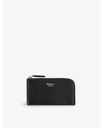 Mulberry - Continental Small Grained-leather Wallet - Lyst