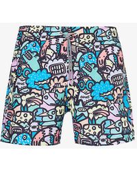 Boardies - Monsters Recycled-polyester Swim Shorts - Lyst