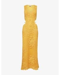 Jonathan Simkhai - Lyla Crochet Cotton Midi Dress - Lyst