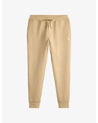 Polo Ralph Lauren - Logo-Embroidered Drawstring-Waist Cotton-Blend Jogging Bottoms - Lyst