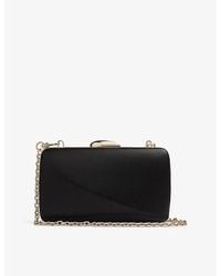 LK Bennett - Charlotte Leather Clutch Bag - Lyst