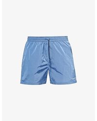 Carhartt - Tobes Brand-patch Swim Shorts X - Lyst