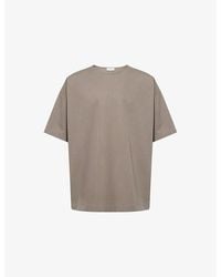 Fear Of God - Oversized Short-Sleeves Cotton-Blend T-Shirt - Lyst