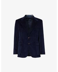 Polo Ralph Lauren - Single-breasted Notched-lapel Cotton Blazer - Lyst