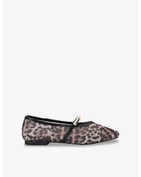 KG by Kurt Geiger - Nella Mesh Ballet Flats - Lyst