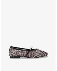 KG by Kurt Geiger - Nella Mesh Ballet Flats - Lyst