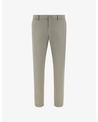 BOGGI - Straight-Leg Regular-Fit Stretch Cotton-Blend Trousers - Lyst