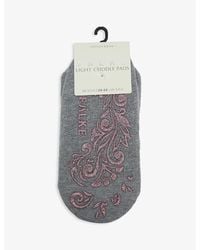 FALKE - Cuddle Pads Cotton And Wool-Blend Socks - Lyst