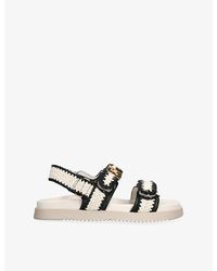 Steve Madden - Mona Woven Sandals - Lyst