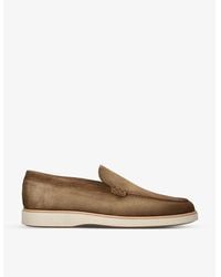 Magnanni - Paraiso Slip-On Suede Loafers - Lyst