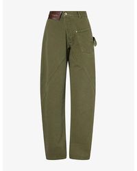 JW Anderson - Twisted Workwear Cotton Denim Jeans - Lyst