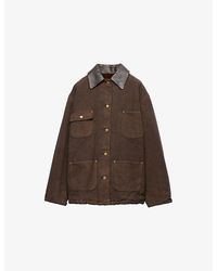 Prada - Canvas Oversized Jacket - Lyst