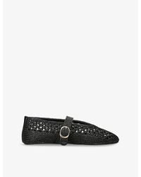 Steve Madden - Alara Woven Ballet Flats - Lyst