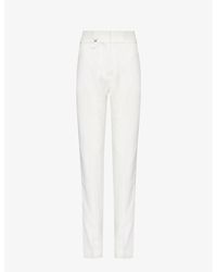 Jacquemus - Le Pantalon Tibau Straight-leg Mid-rise Woven Trousers - Lyst