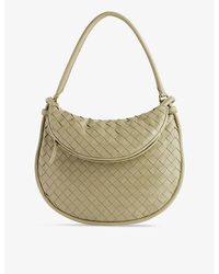 Bottega Veneta - Intrecciato-weave Small Leather Shoulder Bag - Lyst