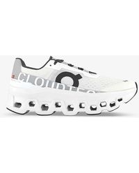 On Shoes - Cloudmonster Cushioned Chunky-soled Mesh Low-top Trainers - Lyst