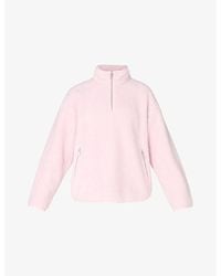 Sweaty Betty - Plush Half-Zip Fleece Sweatshirt - Lyst