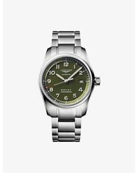 Longines - L3.810.4.03.6 Spirit Stainless-Steel Automatic Watch - Lyst