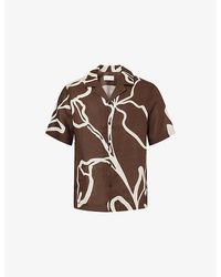 Frescobol Carioca - Roberto Striped Linen Shirt - Lyst