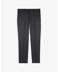 The Kooples - Straight-Leg Regular-Fit Wool Trousers - Lyst
