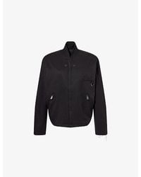 TEAM WANG design - Acceptance Stand-Collar Woven Jacket - Lyst