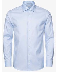 Eton - Signature Twill Pin-dot Regular-fit Cotton Shirt - Lyst