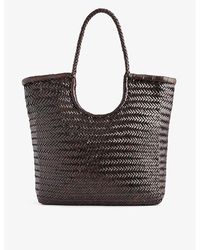 Dragon Diffusion - Triple Jump Leather Top Handle Bag - Lyst