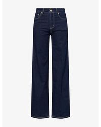 Rails - Getty Wide-Leg Denim Jeans - Lyst