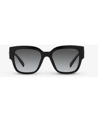 Versace - Ve4437u Pillow-frame Acetate Sunglasses - Lyst
